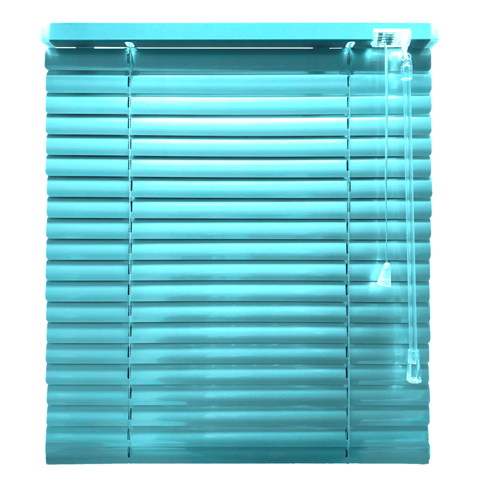 Жалюзі класичні горизонтальні блакитні (25мм) 