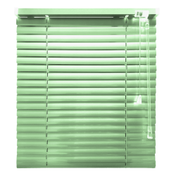 Жалюзі класичні горизонтальні зелені (25мм) 