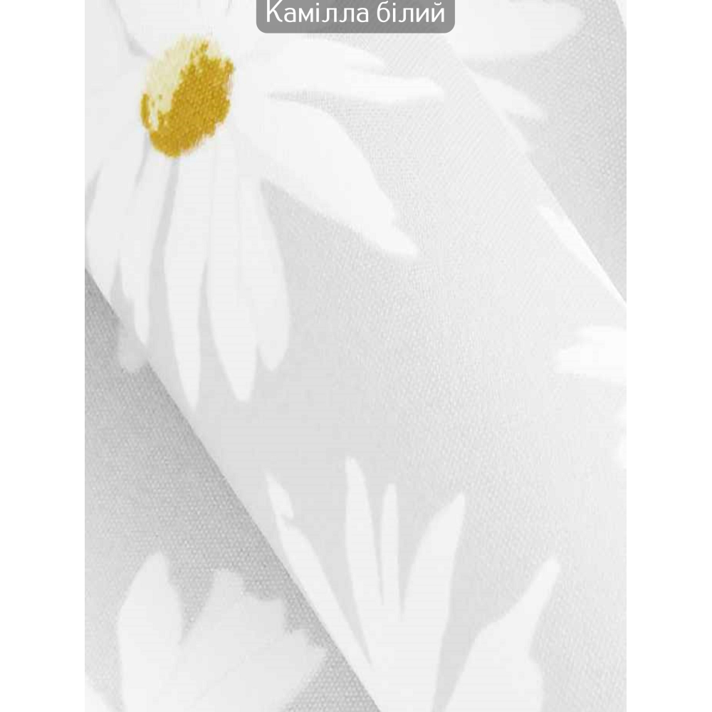 Тканинні ролети Камілла білий