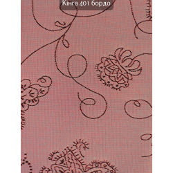 Тканинні ролети Кінга 401 бордо