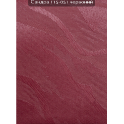 Вертикальні жалюзі (89) Сандра 115-051червоний